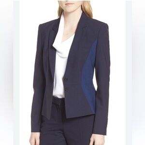 Hugo Boss Navy and Blue Blazer